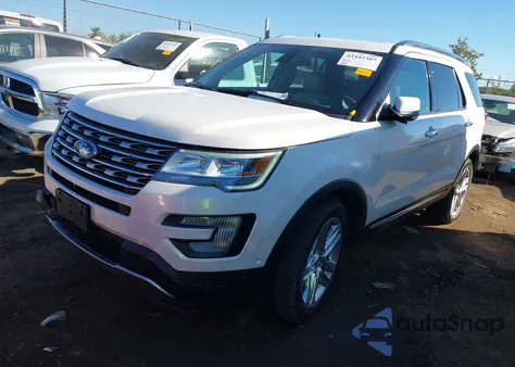 2017 Ford Explorer Limited z USA, uszkodzony, nr VIN 1FM5K8F86HGD38044